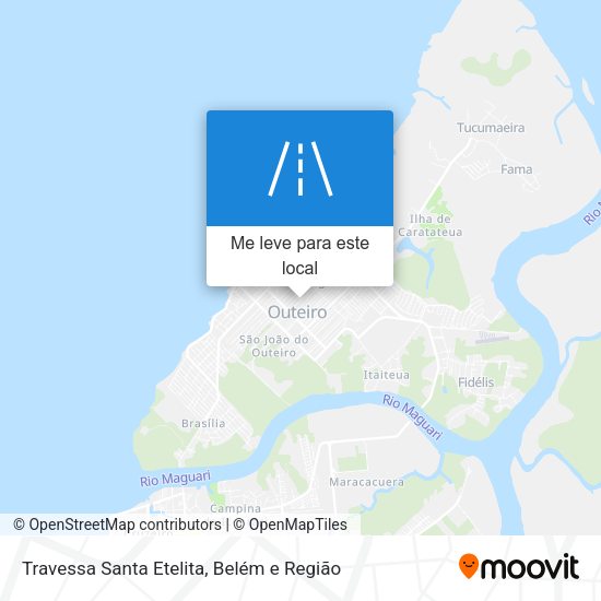 Travessa Santa Etelita mapa