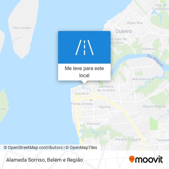 Alameda Sorriso mapa