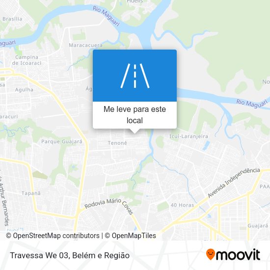 Travessa We 03 mapa
