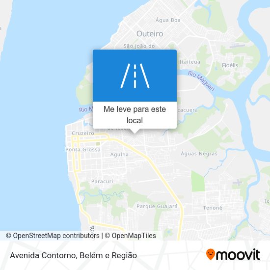 Avenida Contorno mapa