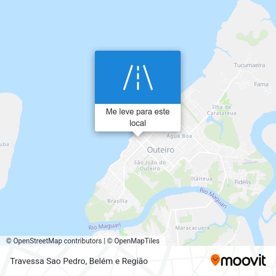 Travessa Sao Pedro mapa