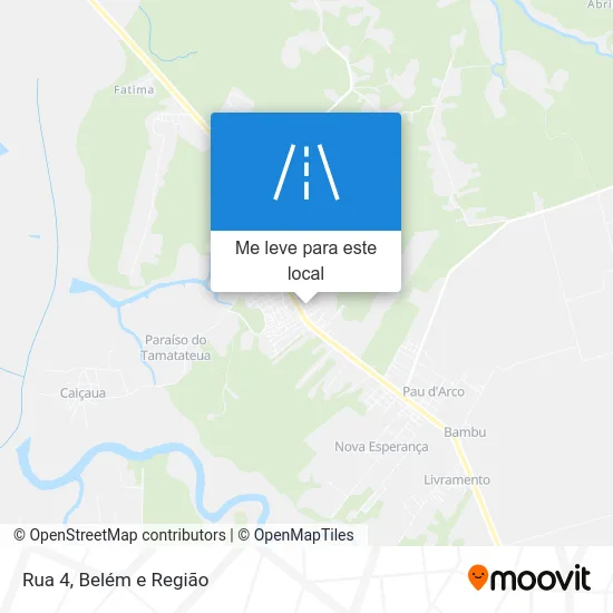 Rua 4 mapa