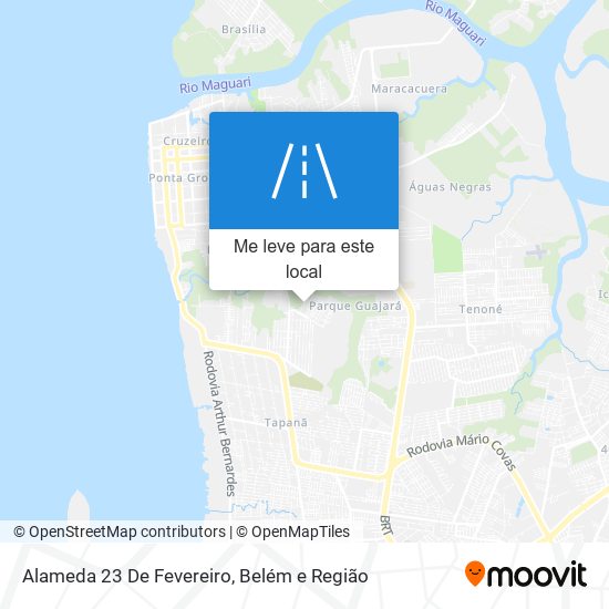 Alameda 23 De Fevereiro mapa