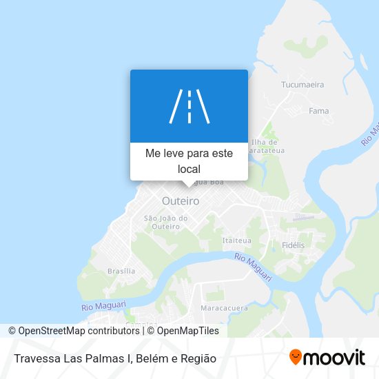 Travessa Las Palmas I mapa