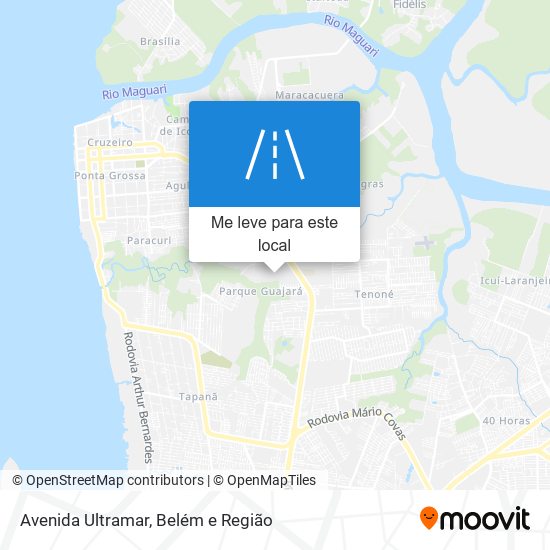 Avenida Ultramar mapa