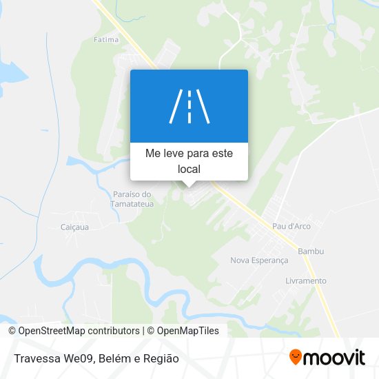 Travessa We09 mapa