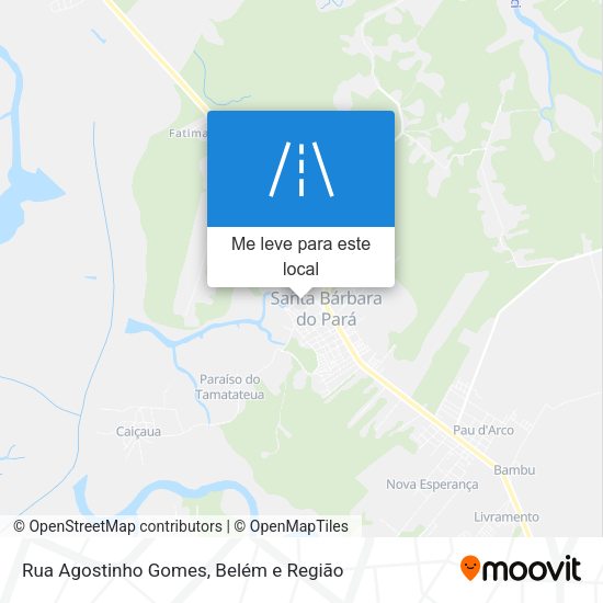 Rua Agostinho Gomes mapa