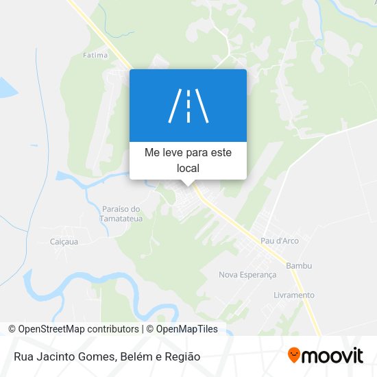Rua Jacinto Gomes mapa