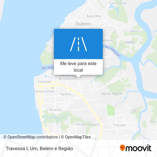 Travessa L Um mapa