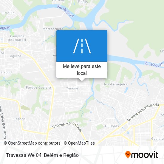 Travessa We 04 mapa