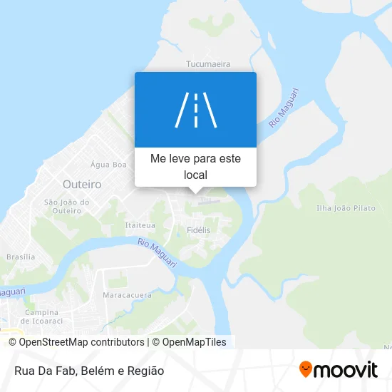 Rua Da Fab mapa