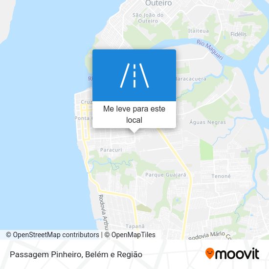 Passagem Pinheiro mapa