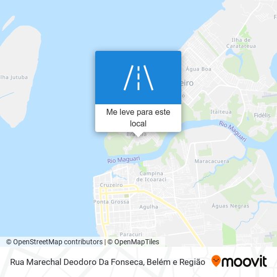 Rua Marechal Deodoro Da Fonseca mapa