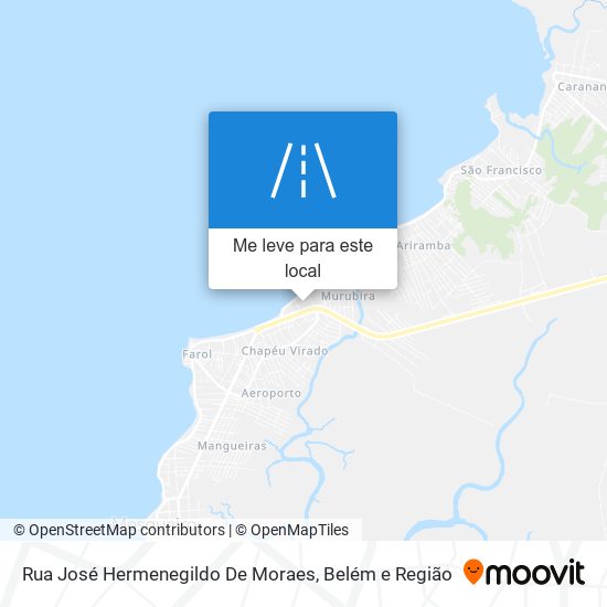 Rua José Hermenegildo De Moraes mapa