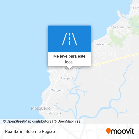 Rua Bariri mapa