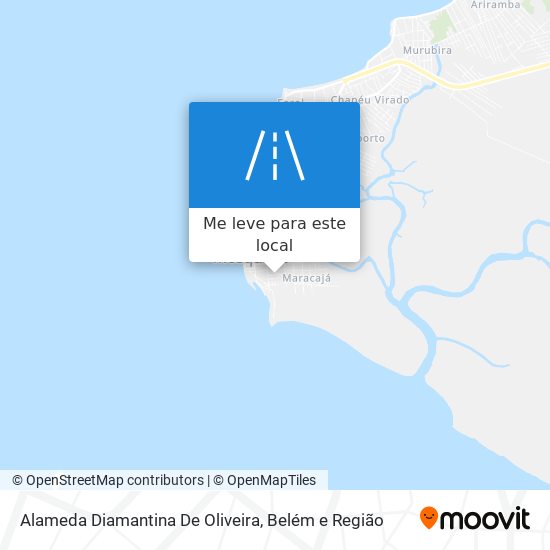 Alameda Diamantina De Oliveira mapa