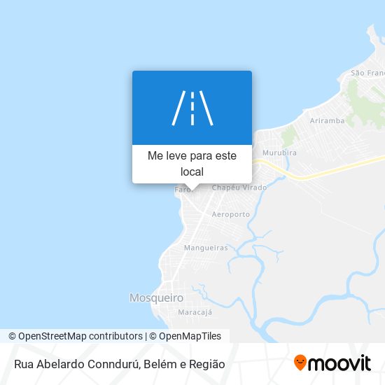 Rua Abelardo Conndurú mapa