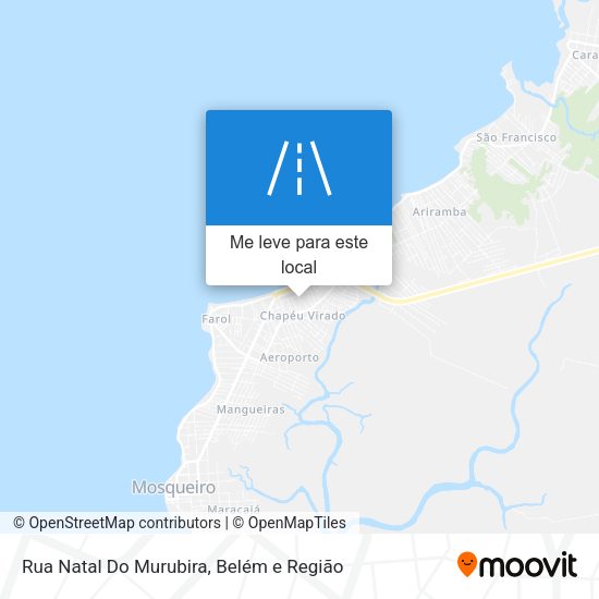 Rua Natal Do Murubira mapa