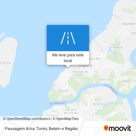 Passagem Artur Torim mapa