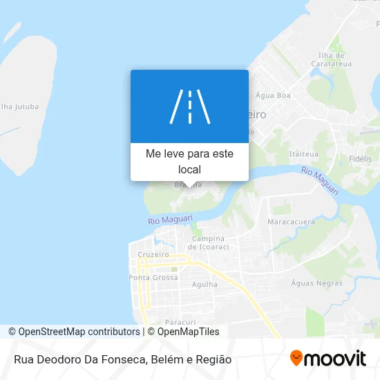 Rua Deodoro Da Fonseca mapa