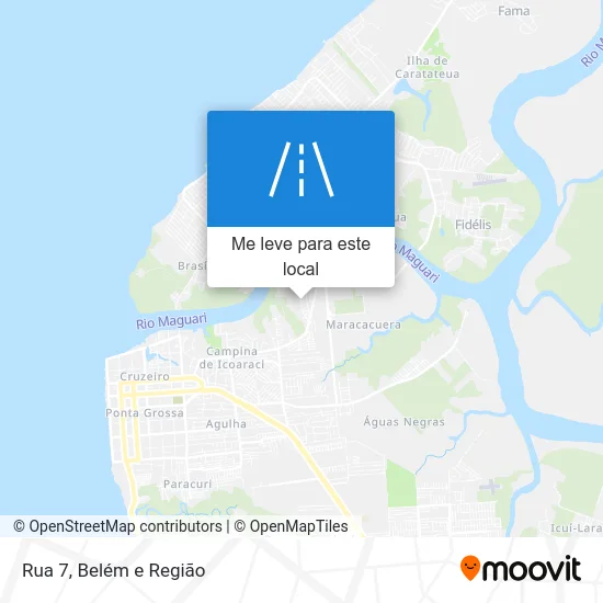 Rua 7 mapa