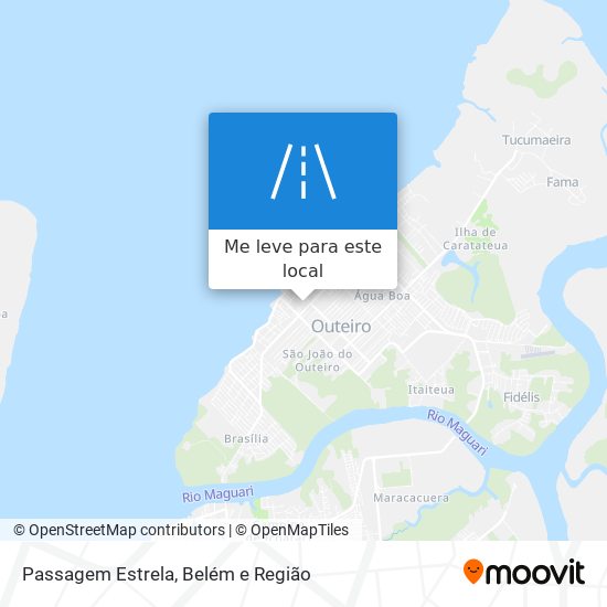 Passagem Estrela mapa