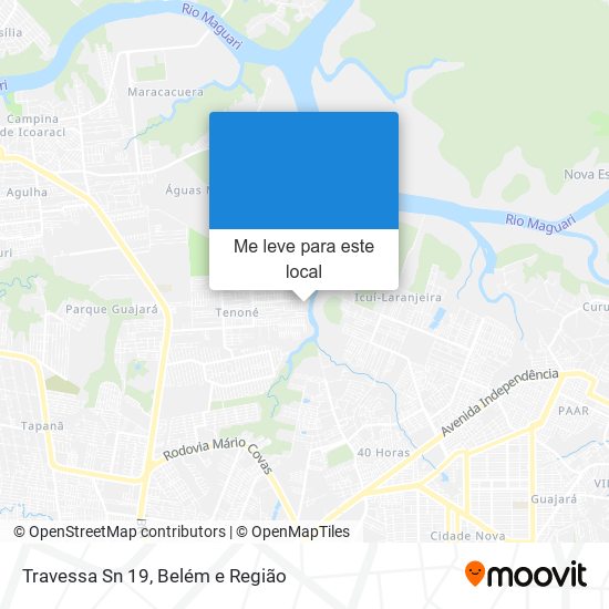 Travessa Sn 19 mapa