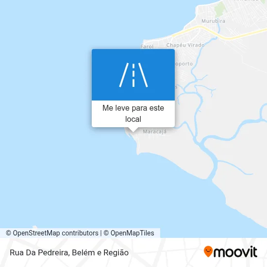 Rua Da Pedreira mapa