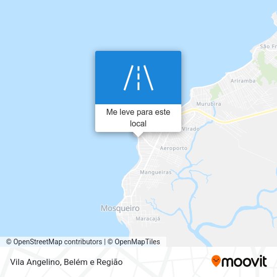 Vila Angelino mapa