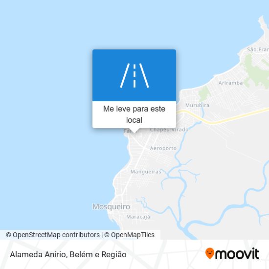 Alameda Anirio mapa