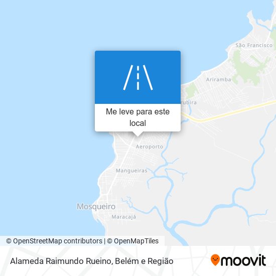 Alameda Raimundo Rueino mapa