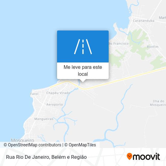 Rua Rio De Janeiro mapa