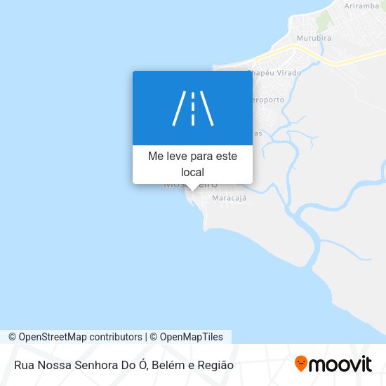 Rua Nossa Senhora Do Ó mapa