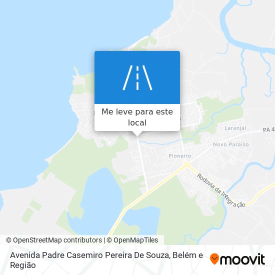 Avenida Padre Casemiro Pereira De Souza mapa