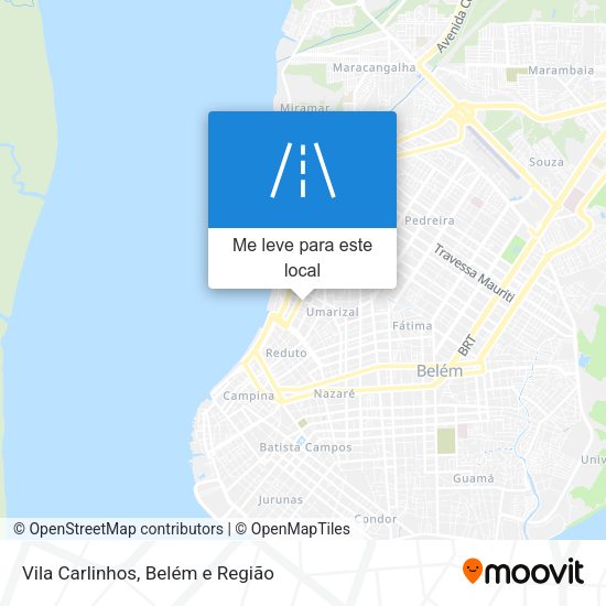 Vila Carlinhos mapa