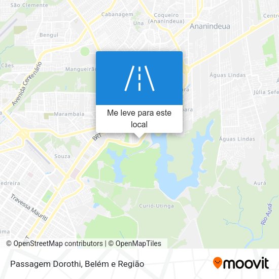 Passagem Dorothi mapa