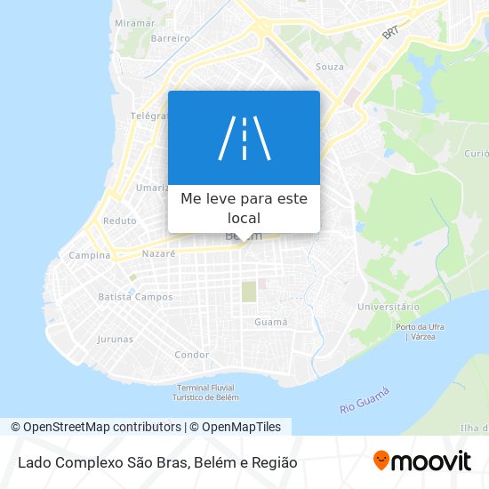 Lado Complexo São Bras mapa