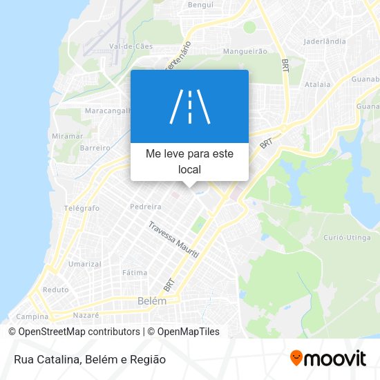 Rua Catalina mapa