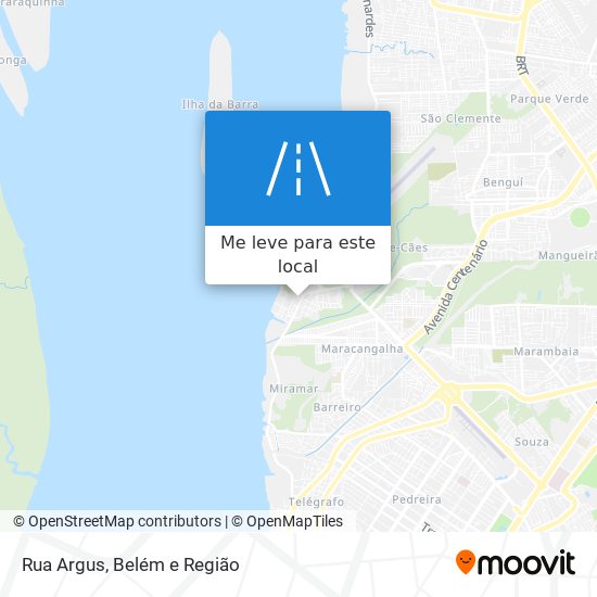 Rua Argus mapa