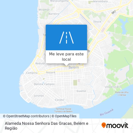 Alameda Nossa Senhora Das Gracas mapa