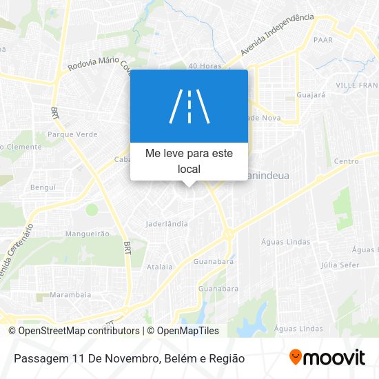 Passagem 11 De Novembro mapa