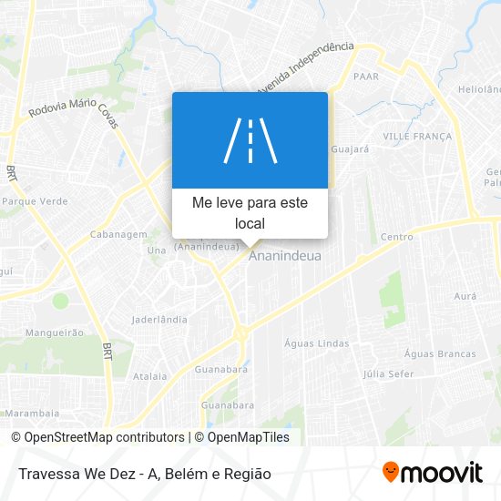 Travessa We Dez - A mapa