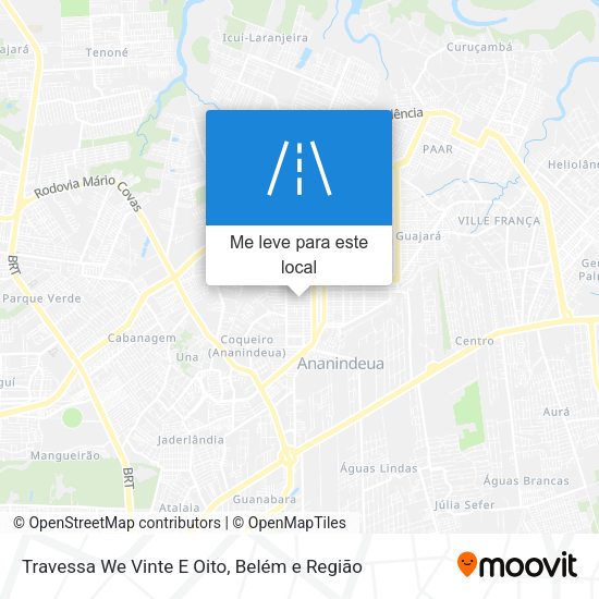 Travessa We Vinte E Oito mapa