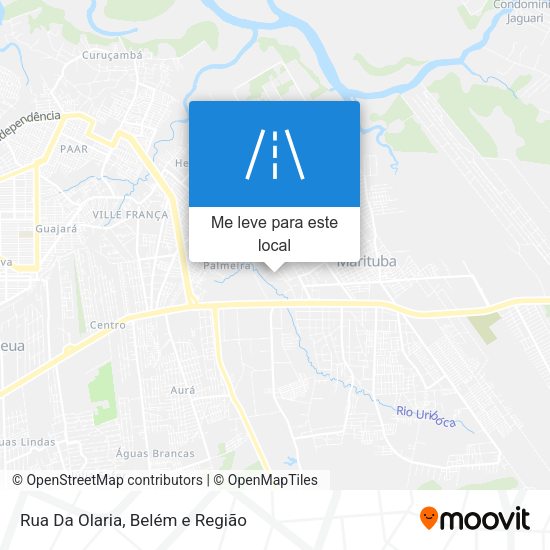 Rua Da Olaria mapa