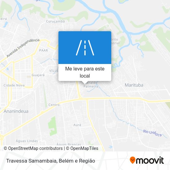 Travessa Samambaia mapa