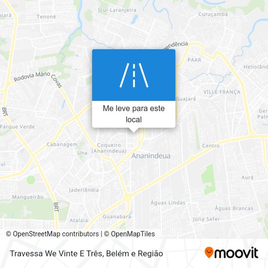 Travessa We Vinte E Três mapa