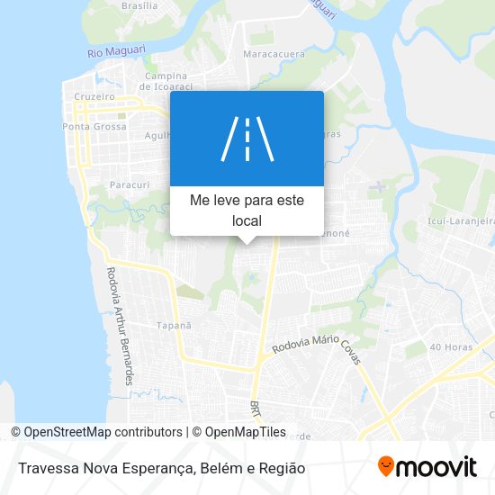 Travessa Nova Esperança mapa