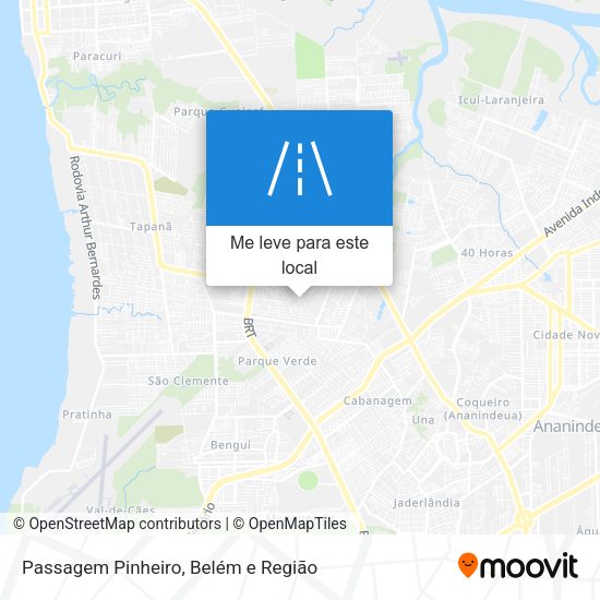 Passagem Pinheiro mapa