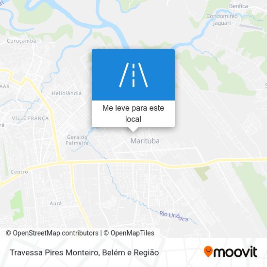 Travessa Pires Monteiro mapa
