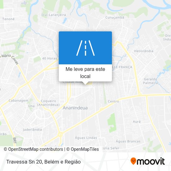 Travessa Sn 20 mapa